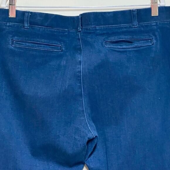 NWOT Beta brand Dark Indigo Yoga Bootcut Jeans Sz 2XL Petite - Picture 6 of 7